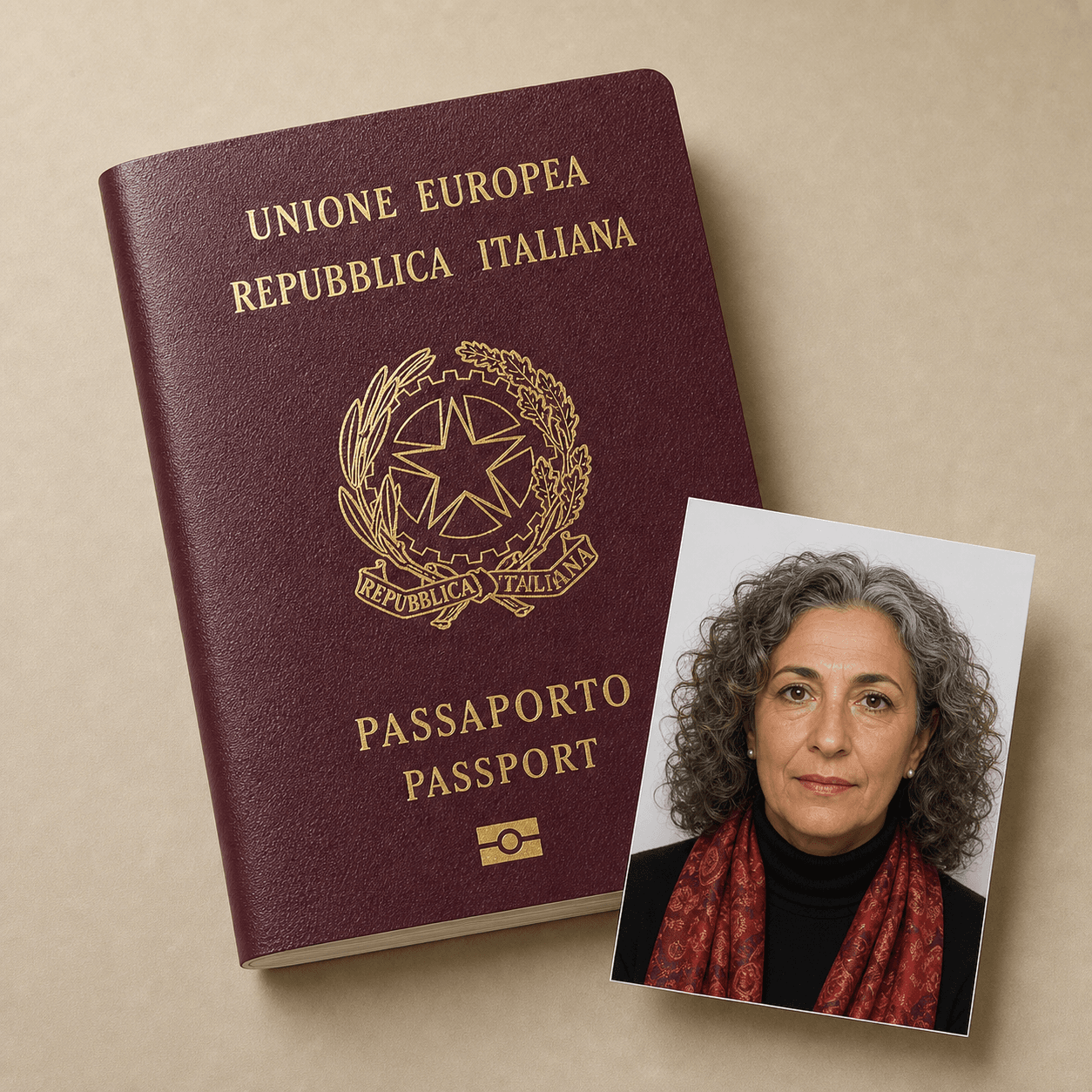Italy Passport photo product preview