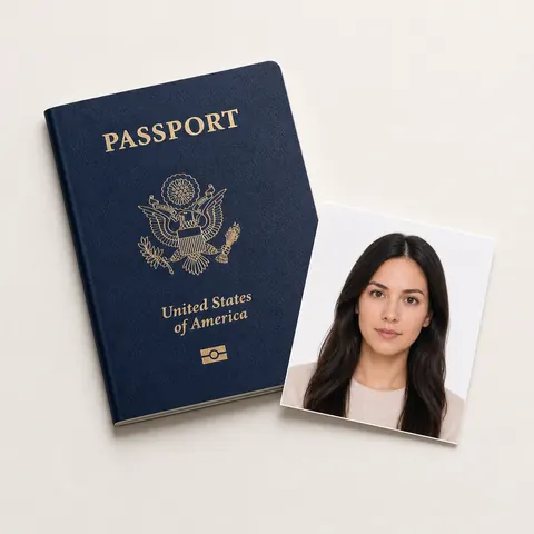 US Passport photo product preview